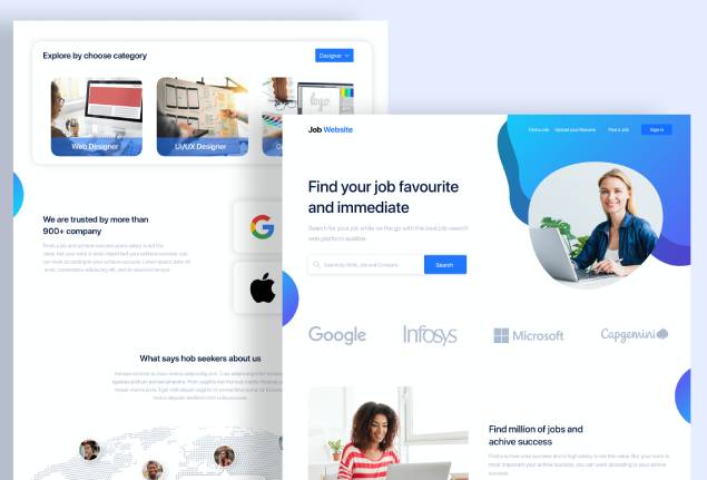 Case study — web design and rebrand